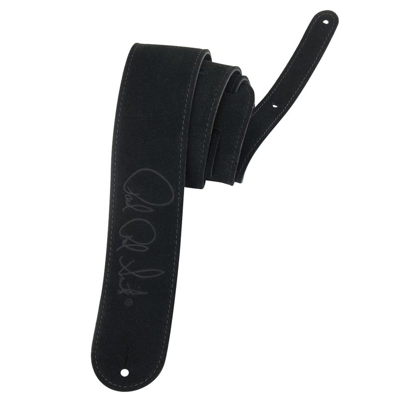 PRS Guitars Suede Guitar Strap, Black - Image 1